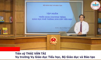 Chương trình giáo dục phổ thông 2018_cấp Tiểu Học