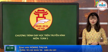 Chương trình giáo dục phổ thông 2018_cấp Tiểu Học